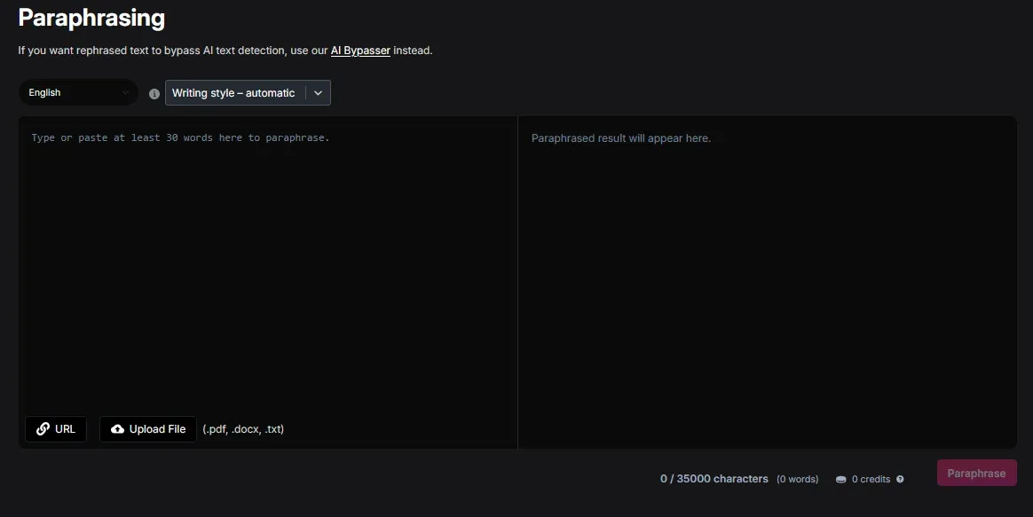 NetusAI: Paraphrasing, NetusAI