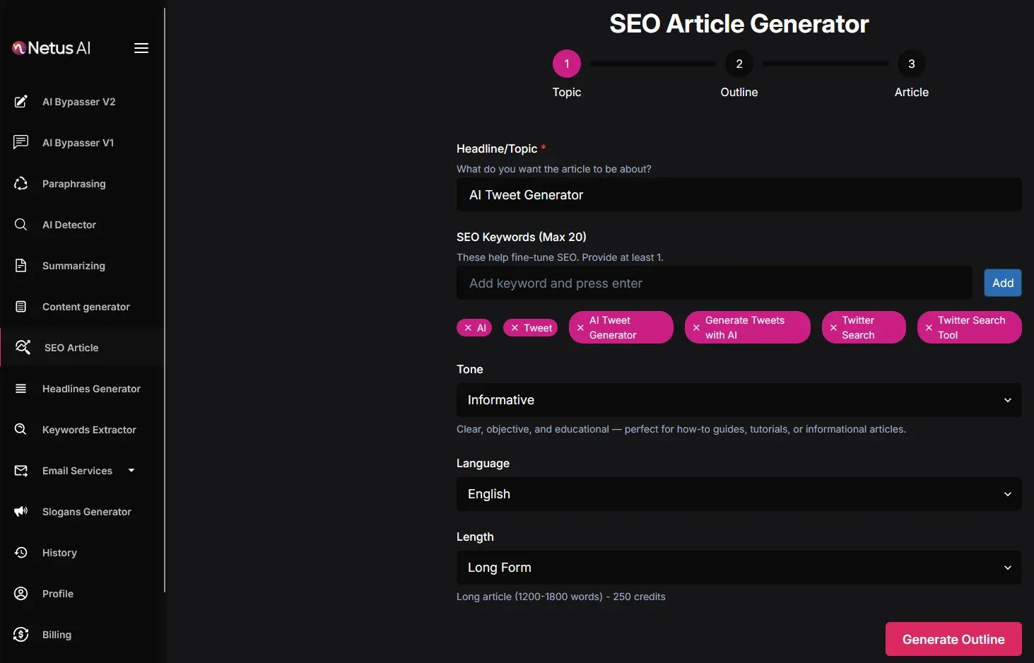 Use Smart Tools Like NetusAI’s SEO Article Generator, NetusAI