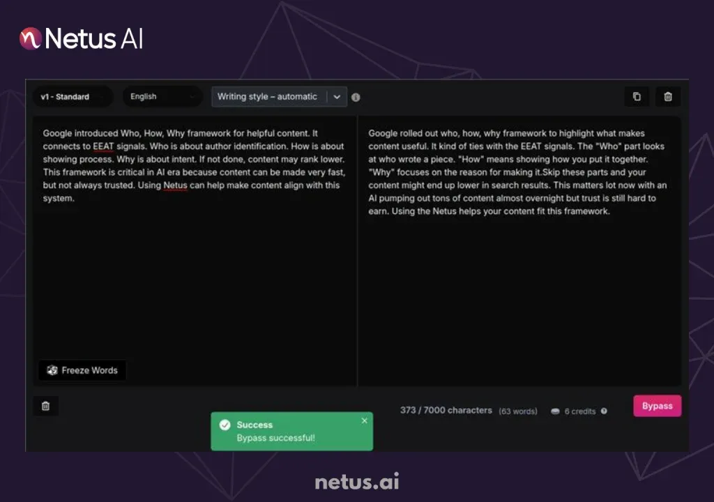 Where Netus fits in the framework, NetusAI