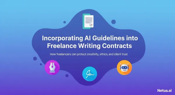 Incorporating AI Guidelines into Freelance Writing Contracts, NetusAI