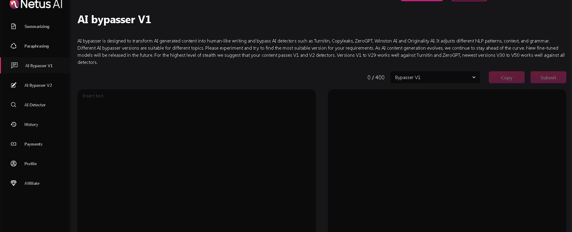 Undetectable AI Content Netus AI