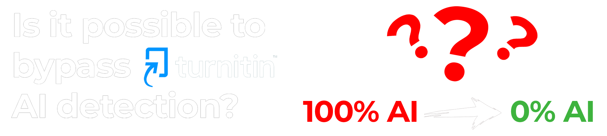 is it possible to bypass turnitin