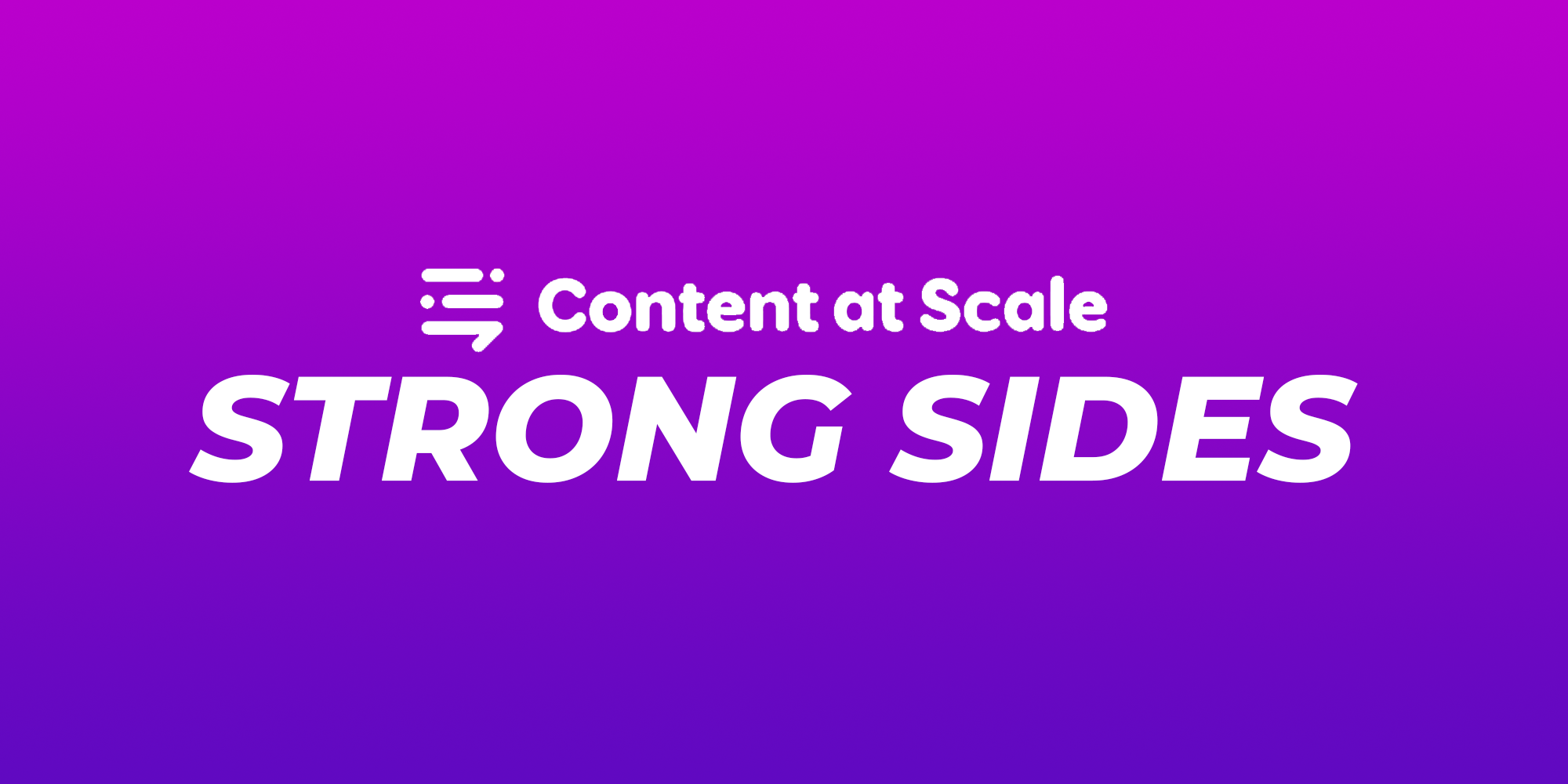contentatscale