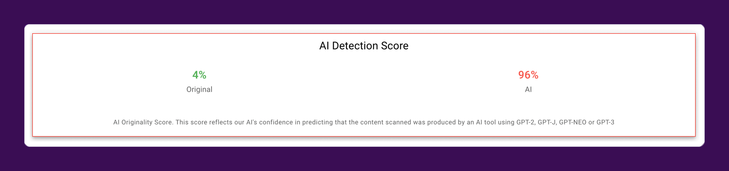 is originality ai accurate