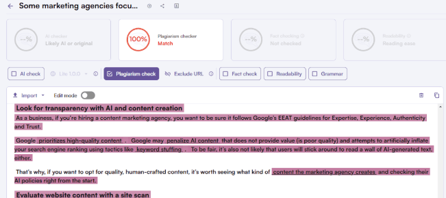 how accurate is papersowl plagiarism checker