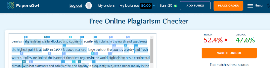 is papersowl a good plagiarism checker