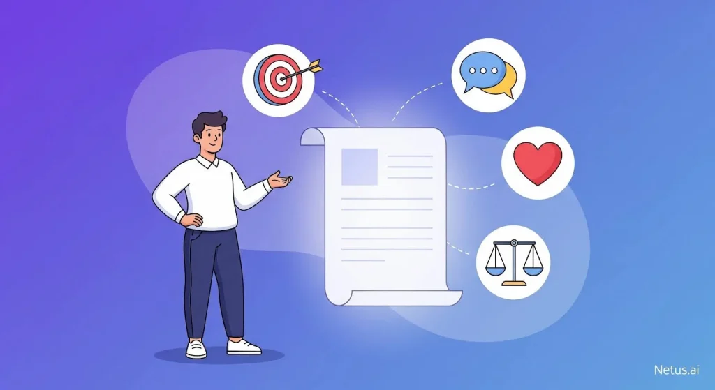 Key objectives of effective editorials, NetusAI