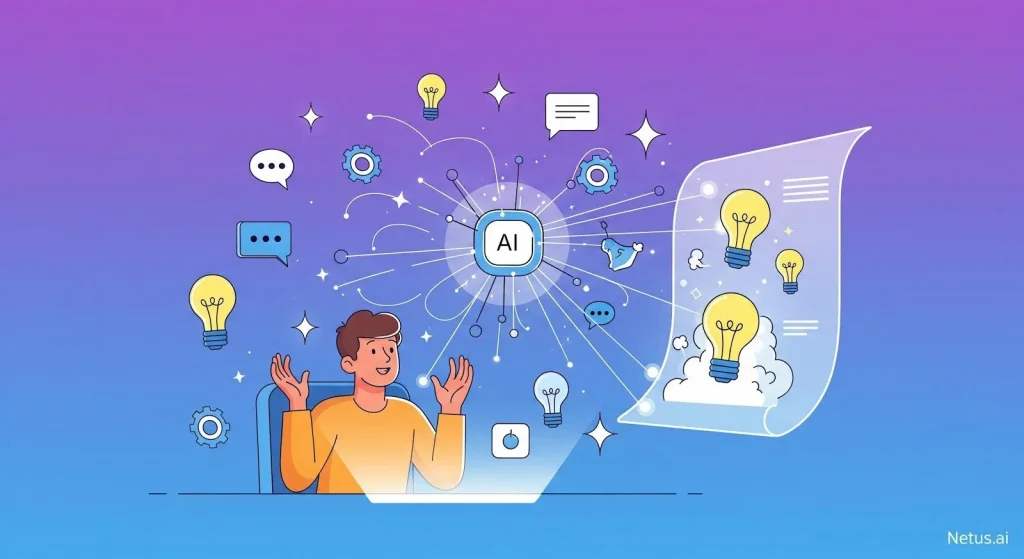 AI-Powered Brainstorming: Generating New Ideas, NetusAI