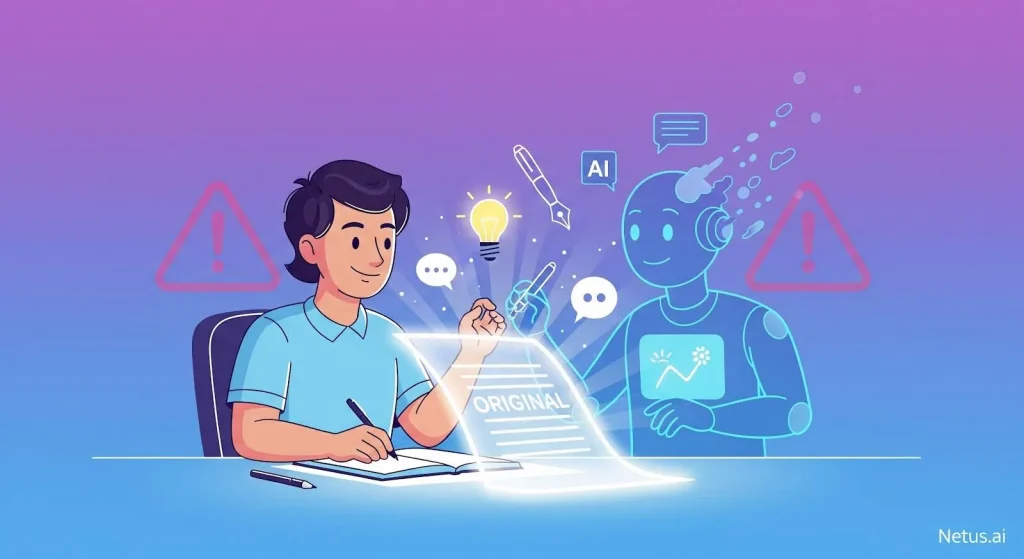 Myth #5: AI writing assistance constitutes plagiarism, NetusAI