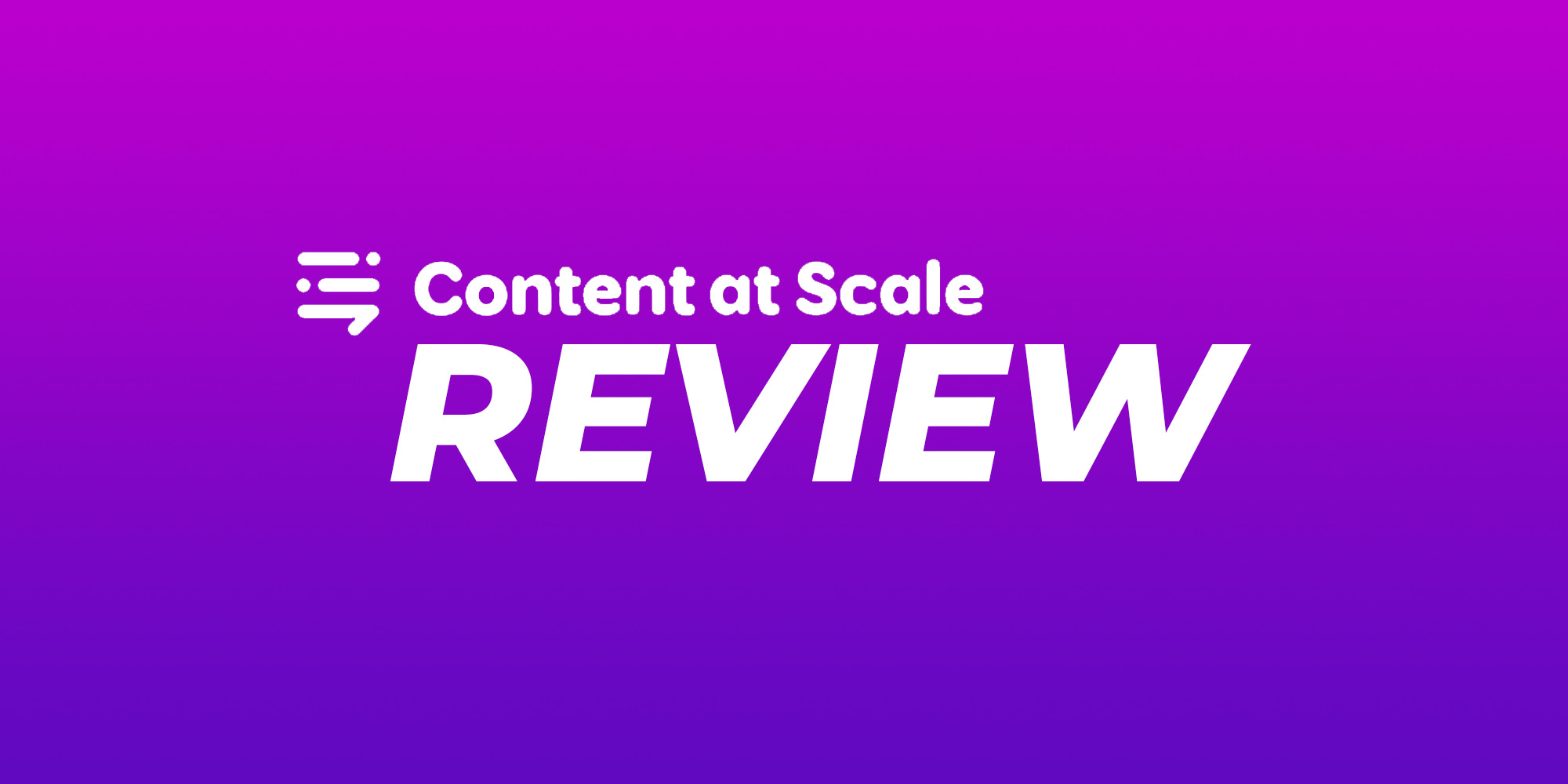 Content scale