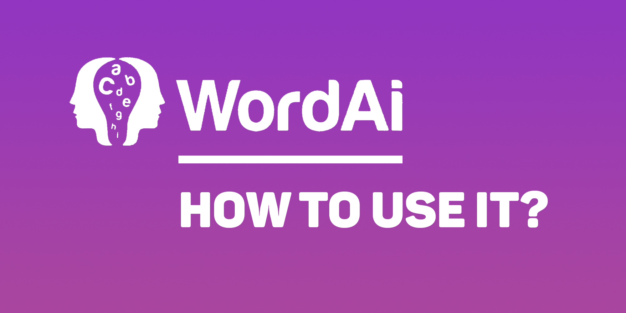 how to use wordai for free