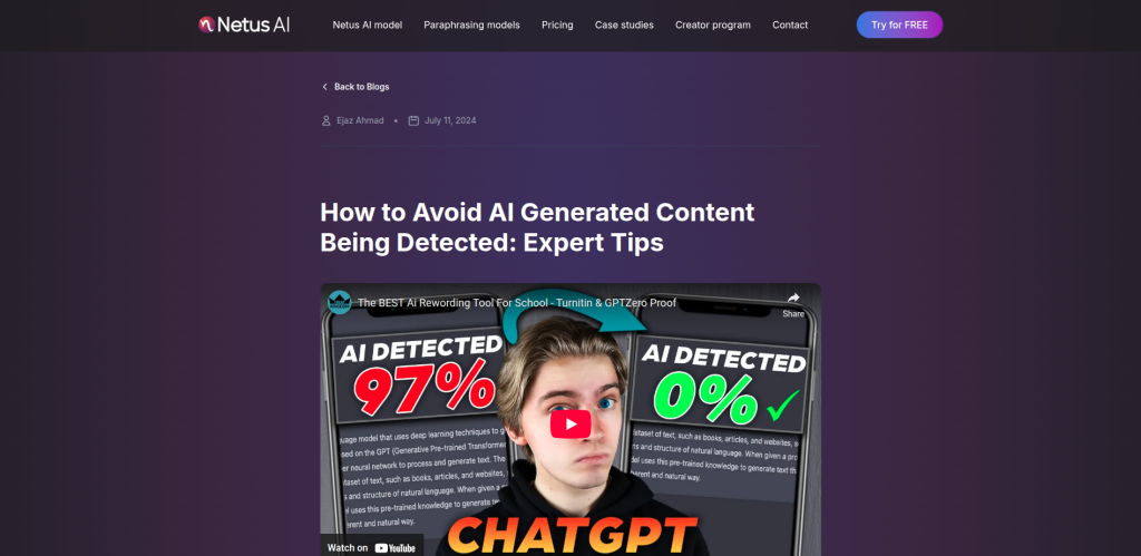How to Avoid AI Generated Content Being Detected: Expert Tips