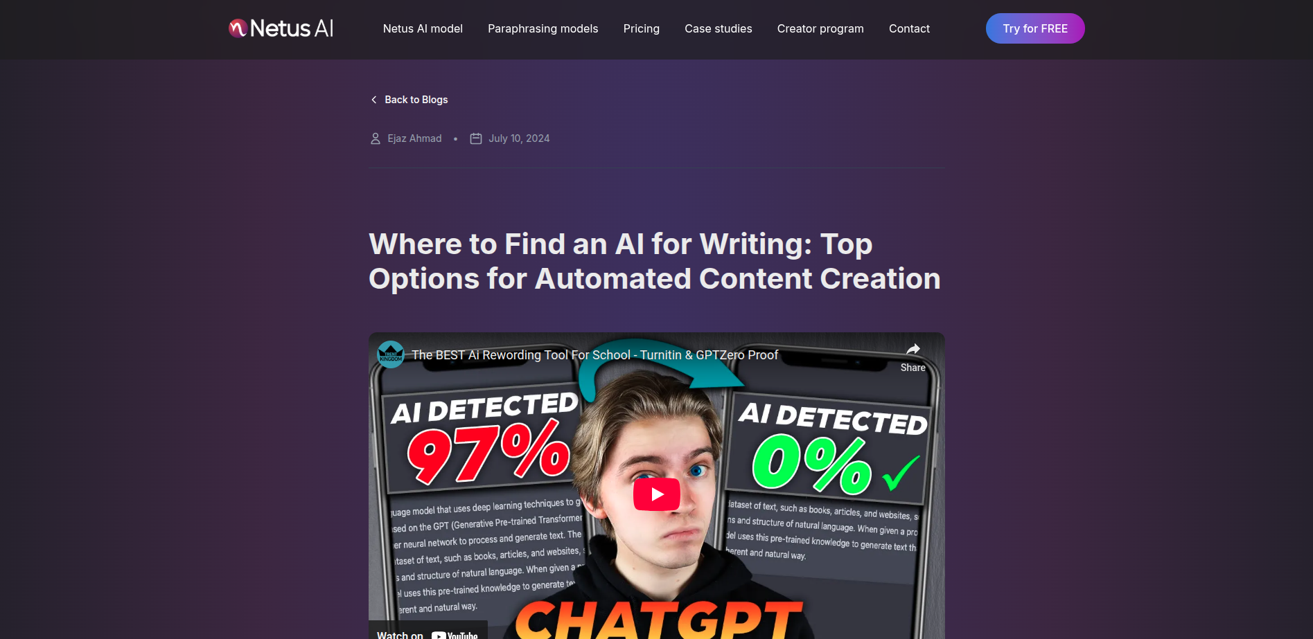 Where to Find an AI for Writing: Top Options for Automated Content Creation