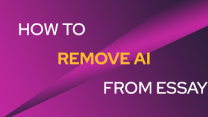 how to remove ai from essay