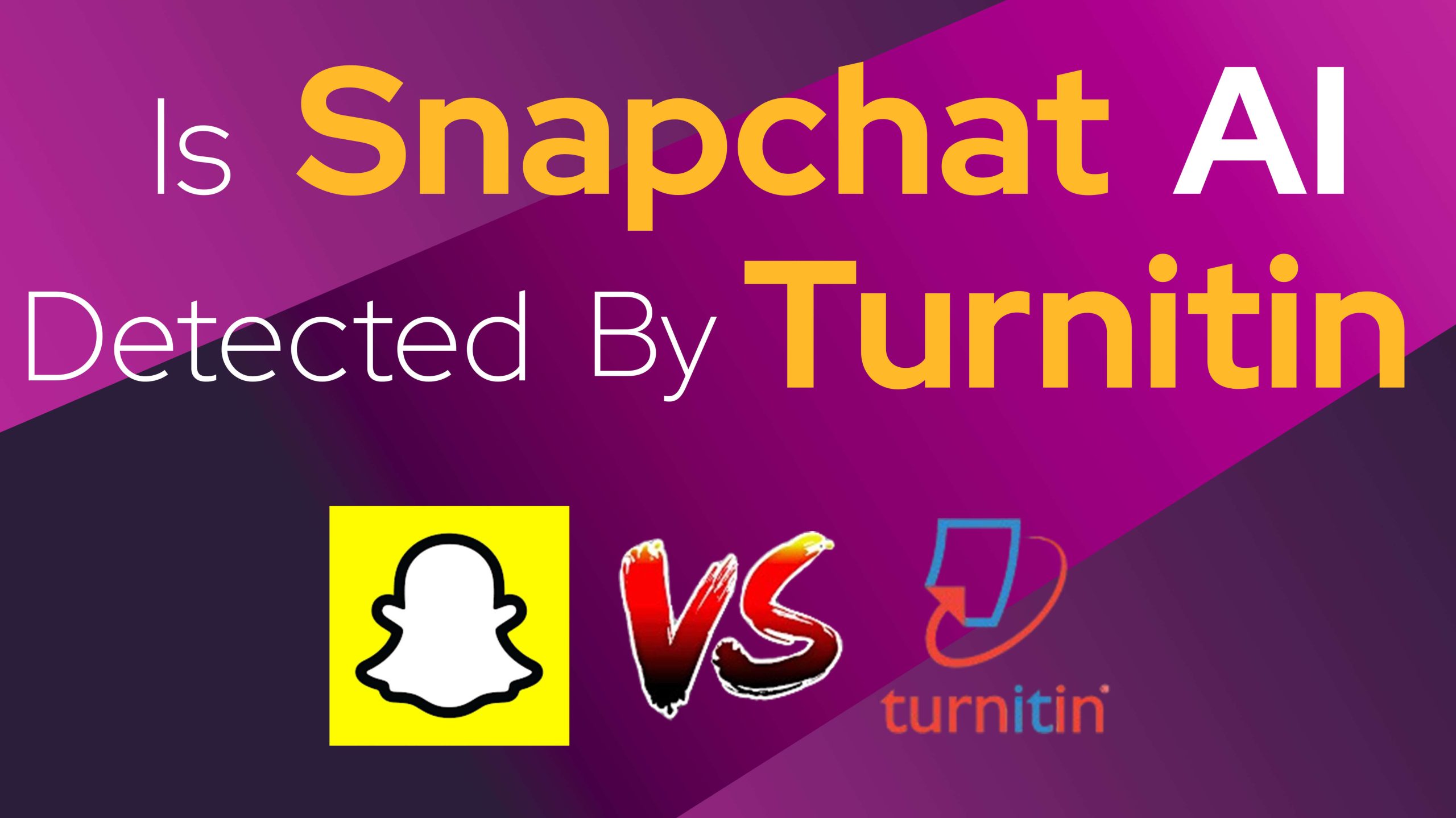 Is Snapchat AI Detected by Turnitin