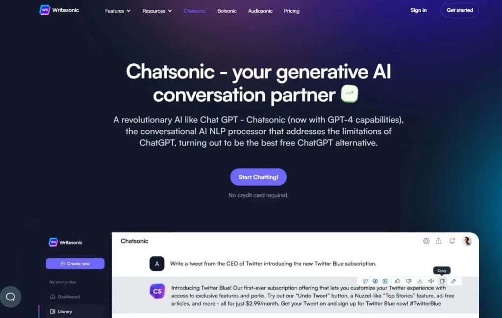 chatsonic app